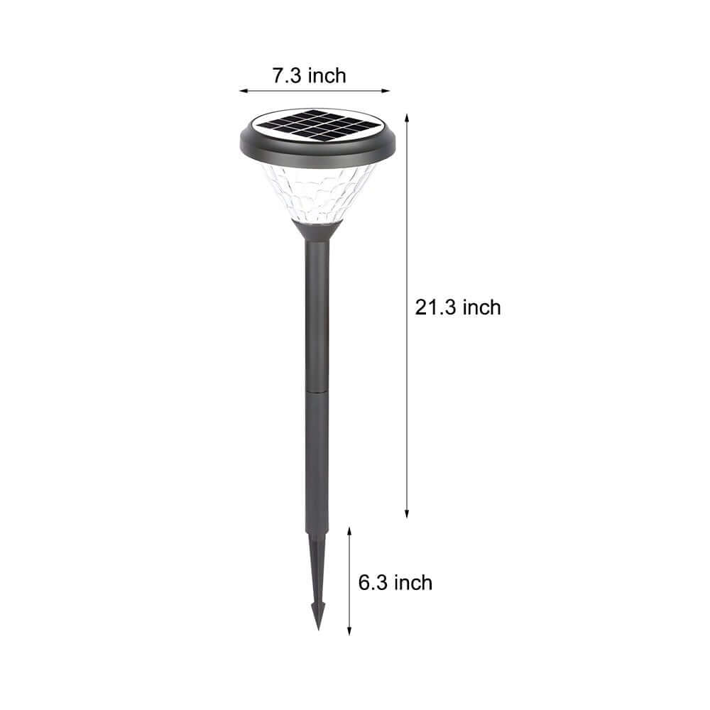 Brigid Elegant Solar LED Aluminum Outdoor Pathway Lights