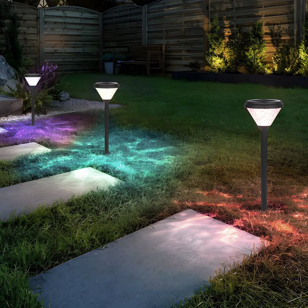 Brigid Elegant Solar LED Aluminum Outdoor Pathway Lights