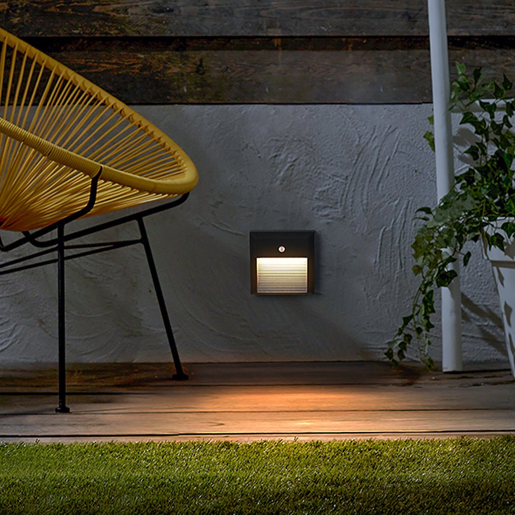 Embedded Motion Sensor Design LED Aluminum Outdoor Step Light