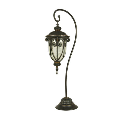 Gldys European Style Arched Aluminum Outdoor Floor Lantern