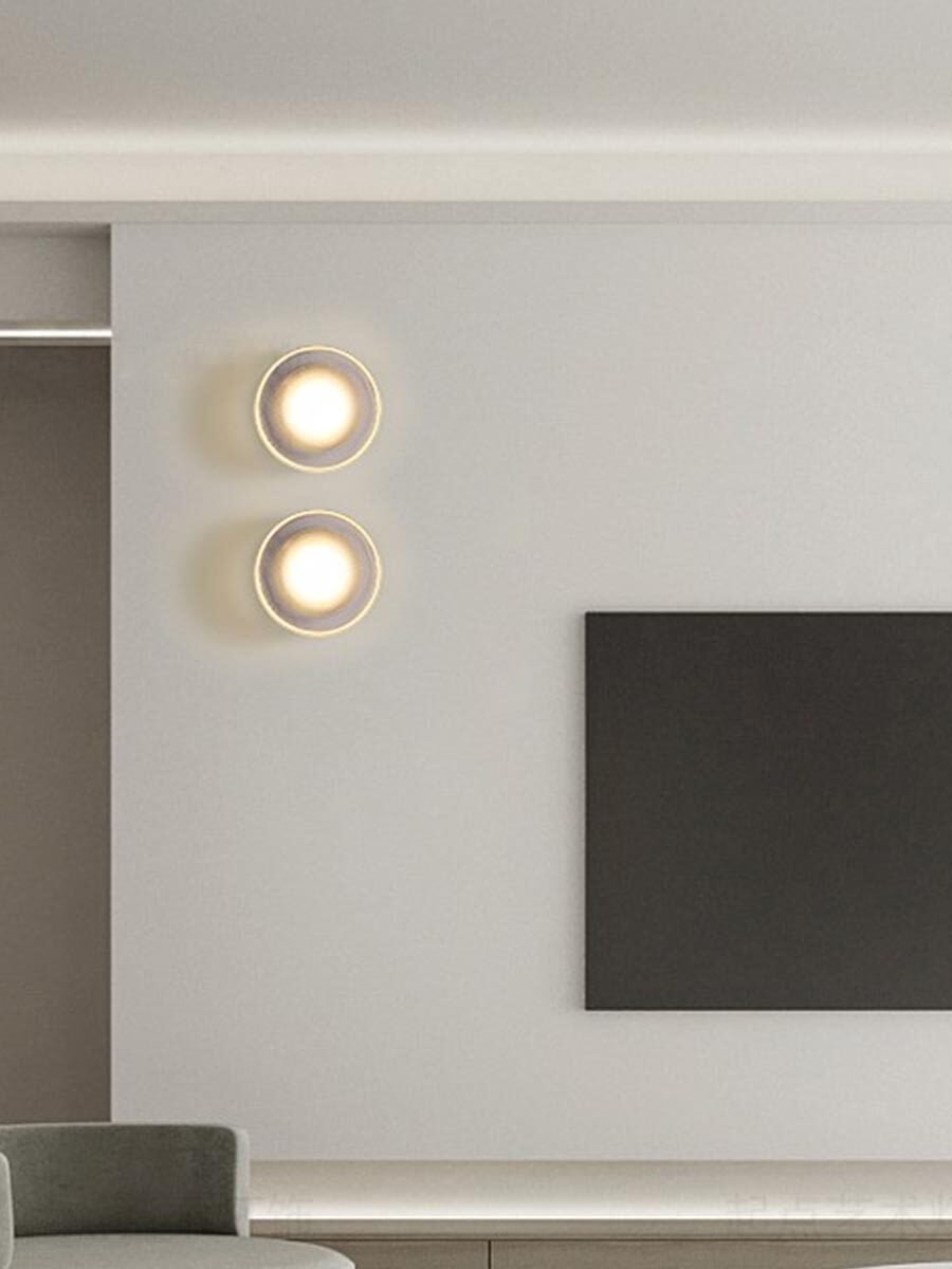 Noct Ribbed Glass Wall Sconce