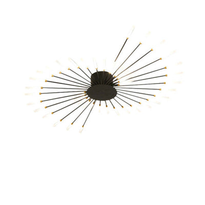Arisha Fireworks Flush-Mount Ceiling Light Living Room - Neutral Decor