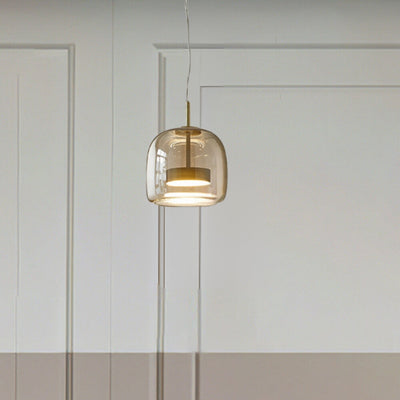 Aria Pendant Light Glass Morden Living Room - Neutral Decor