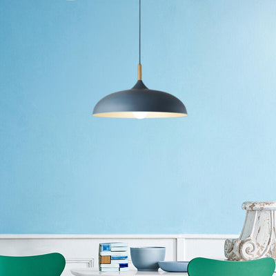 Arisha Modern Pendant Light Dome Macaron Dining Room - Neutral Decor