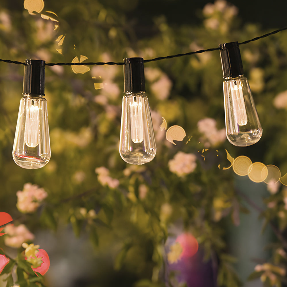 Frnc Vintage Camping String Camping Glass Outdoor Lights