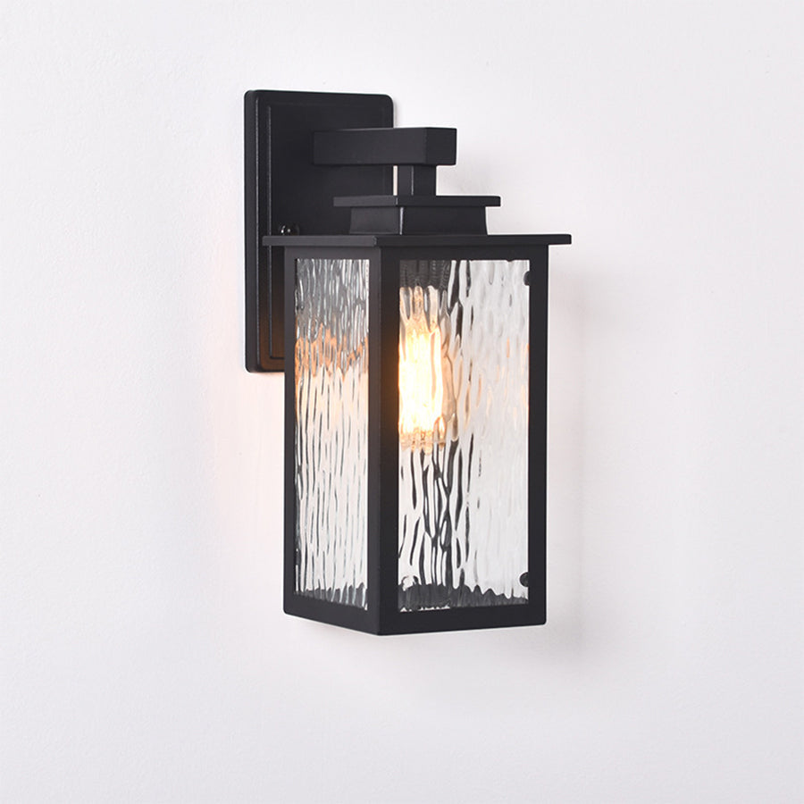 Rejoiing Vintage Industrial Minimalist Iron Outdoor Wall Sconces