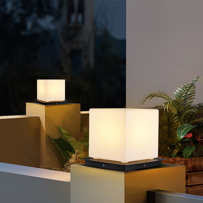 Nathania Modern PE Pillar Light