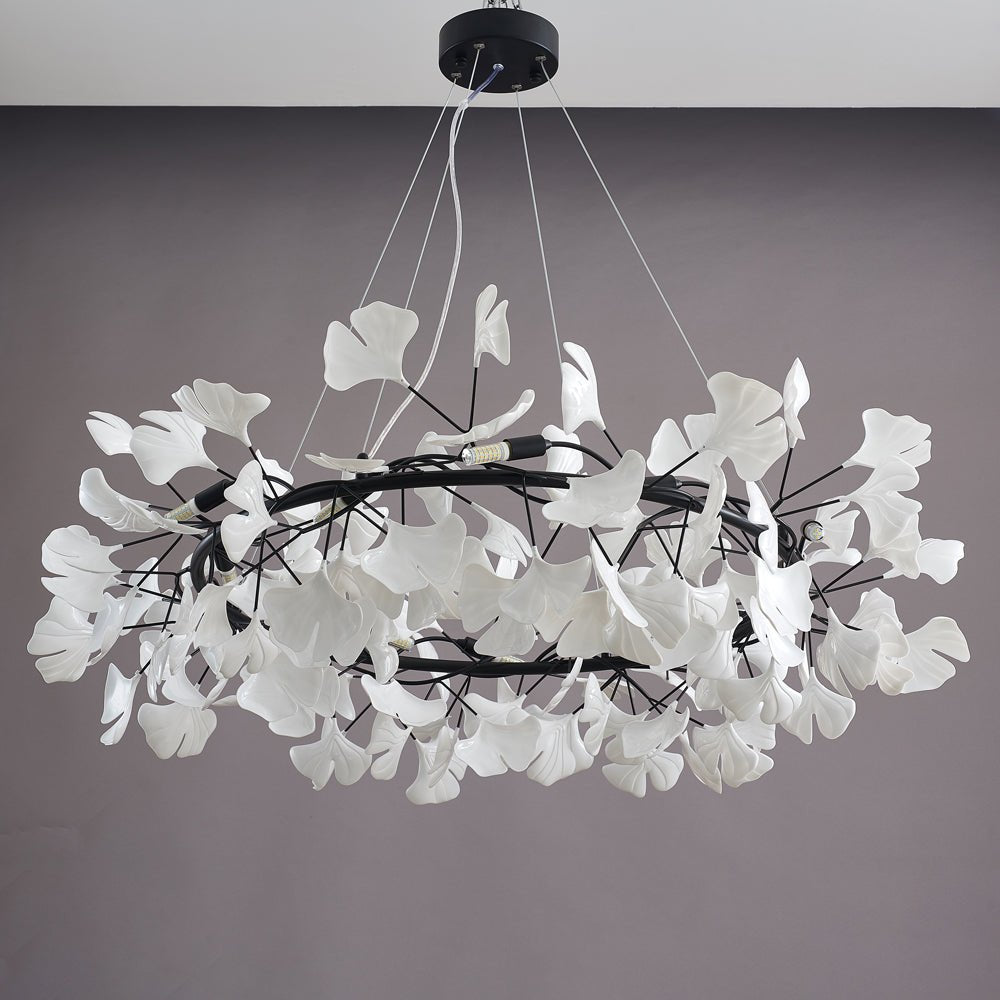 Orelalella Chandelier Gingko LED Branch