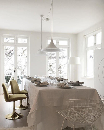 Valerira Steel Sculptural Pendant Light