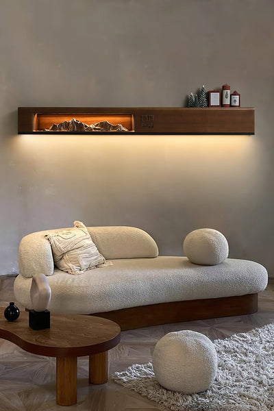 Matthew Modern Wood Wall Light
