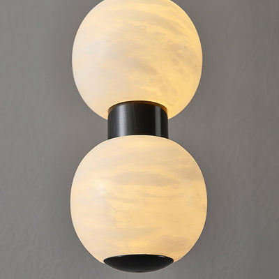 Albinaine Modern Alabaster Pendant Light