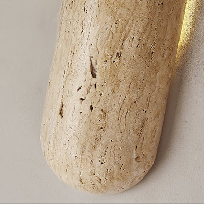 Norerette Rustic Travertine Wall Light