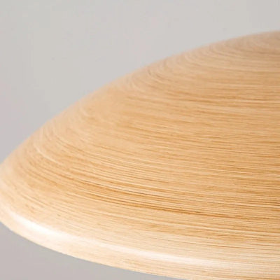 Muto Vintage Flush Mount Ceiling Light Wood Glass Bar Hotels - Neutral Decor