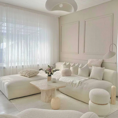 Avi Modern Pendant Light Clouds Living Room Bedroom - Neutral Decor