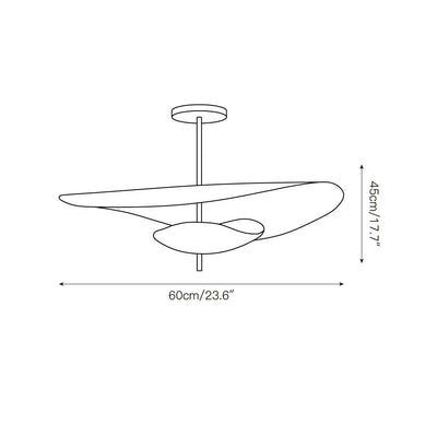 Unorara Premium Nordic Floating Pendant Lamp