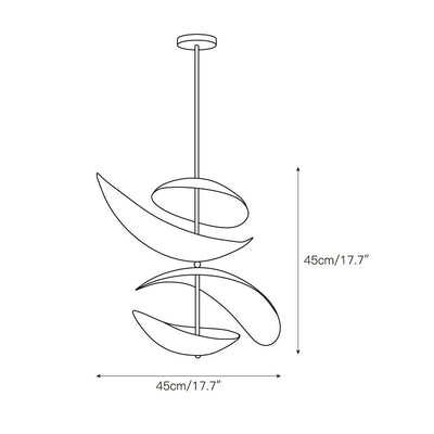 Unorara Premium Nordic Floating Pendant Lamp