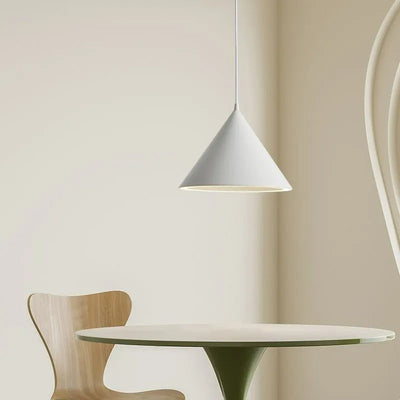 Valentina Funnel-Shape LED Pendant Light for Living Room - Neutral Decor