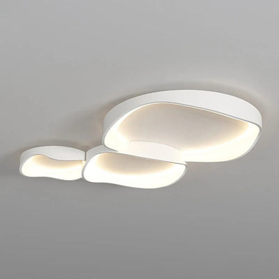 Arisha Modern Wave Flush Mount Ceiling Light Living Room - Neutral Decor
