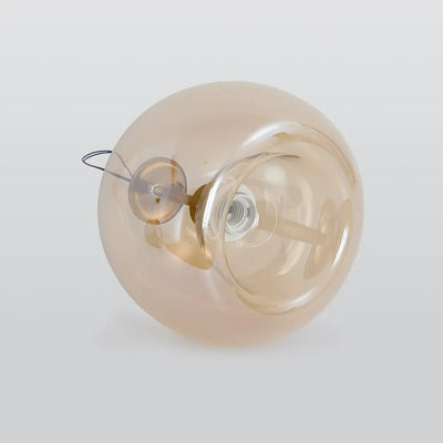 Arisha Modern Dome Glass Semi-Flush Mount Ceiling Light Pendant Light - Neutral Decor