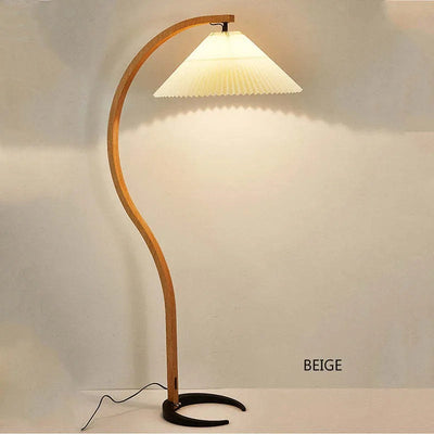 Ritta Floor Lamp Caprani Unique LED Wood Bedroom/Living Room - Neutral Decor
