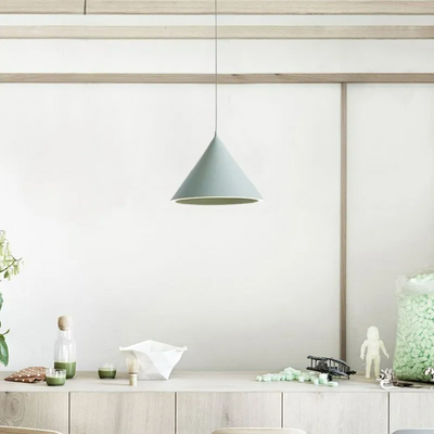 Valentina Funnel-Shape LED Pendant Light for Living Room - Neutral Decor