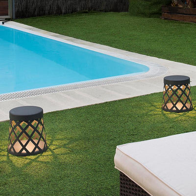 Dorah Stool LED Modern Aluminum Outdoor Lawn Lamp