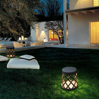 Dorah Stool LED Modern Aluminum Outdoor Lawn Lamp