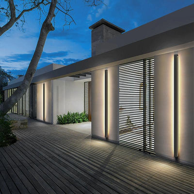 Molly Long LED Linear Minimalist Metal Wall Lights