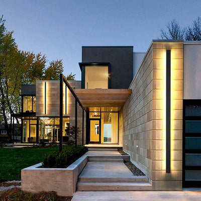 Molly Long LED Linear Minimalist Metal Wall Lights