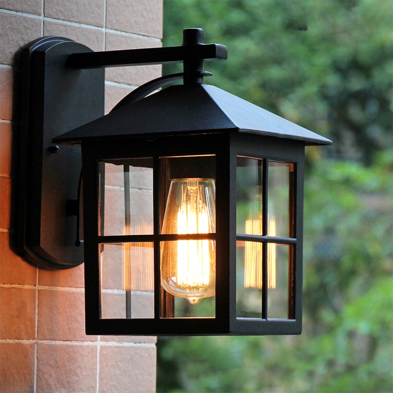 Beata Minimalist Lampshade Aluminum Outdoor Lanterns