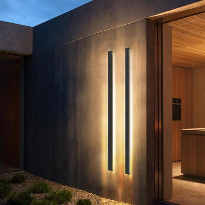 Molly Long LED Linear Minimalist Metal Wall Lights
