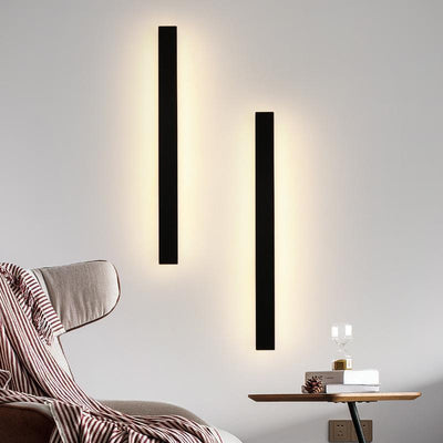 Blai Linear Modern LED Iron Outdoor Wall Lights
