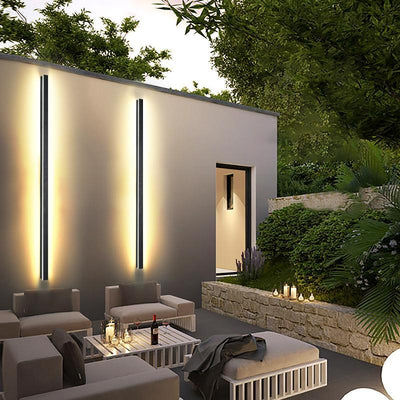 Molly Long LED Linear Minimalist Metal Wall Lights