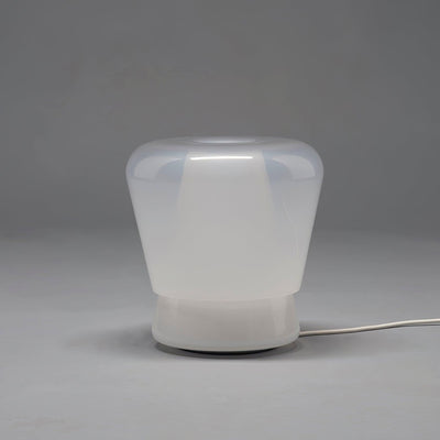 Aurnoril Smoky Glass Table Lamp