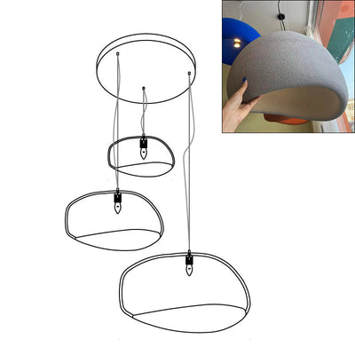 Cirarelle Chandelier Rough Combination Wabi-Sabi