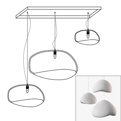 Cirarelle Chandelier Rough Combination Wabi-Sabi