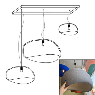 Cirarelle Chandelier Rough Combination Wabi-Sabi