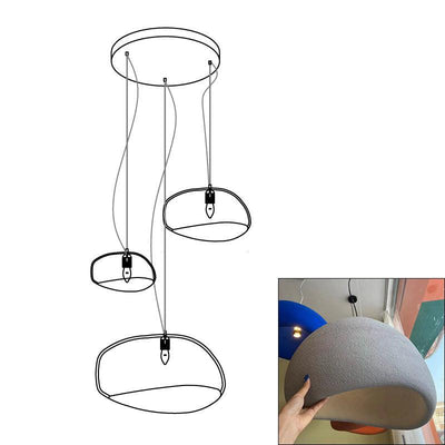 Cirarelle Chandelier Rough Combination Wabi-Sabi