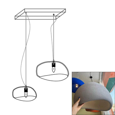 Cirarelle Chandelier Rough Combination Wabi-Sabi