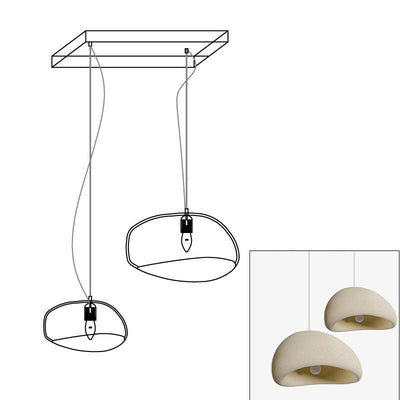 Cirarelle Chandelier Rough Combination Wabi-Sabi