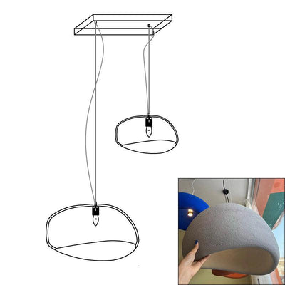Cirarelle Chandelier Rough Combination Wabi-Sabi