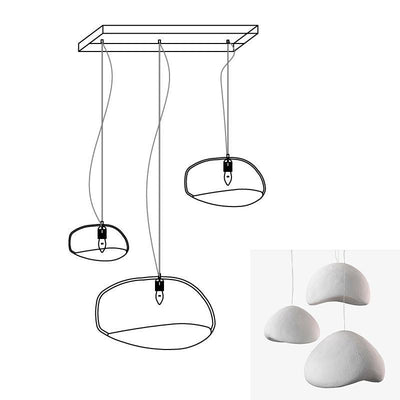 Cirarelle Chandelier Rough Combination Wabi-Sabi