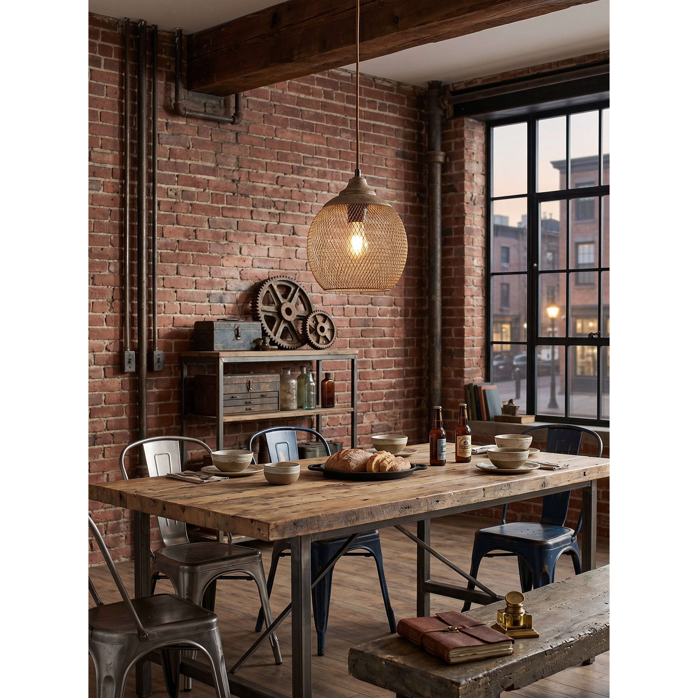 Wrencourt Mesh Pendant Light
