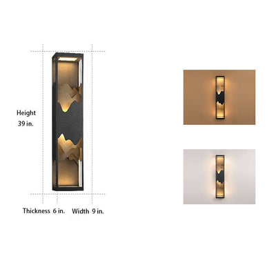 Selna Scenery LED Solar Stainless Outdoor Porch Lights