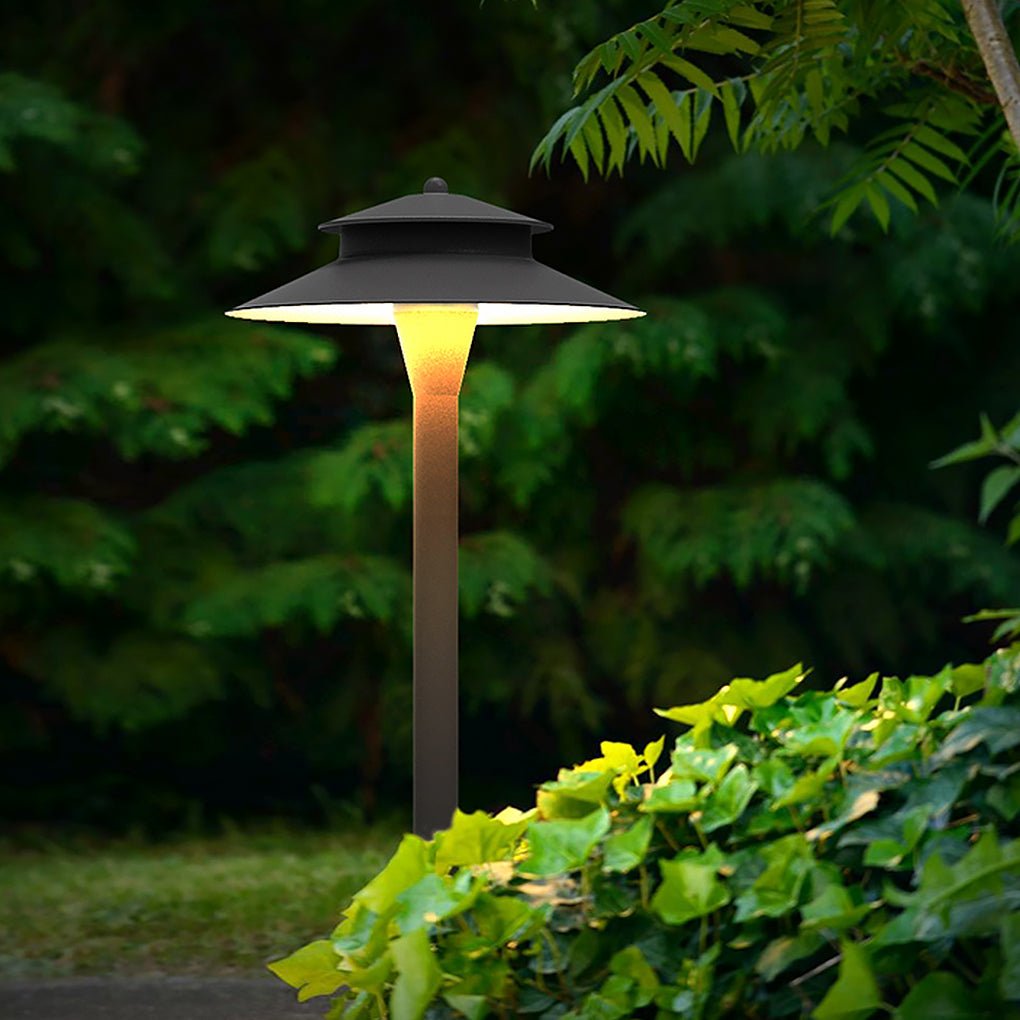 Sterling Industrial Aluminum Outdoor Pathway Lawn Lamp