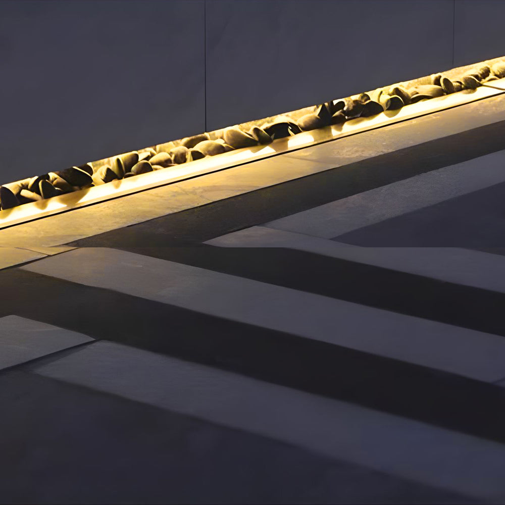 Elena LED Long Strip Minimalist Aluminum Outdoor Lights