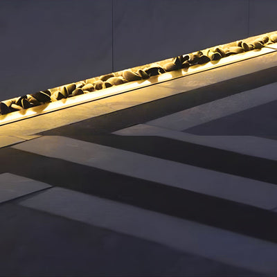 Elena LED Long Strip Minimalist Aluminum Outdoor Lights