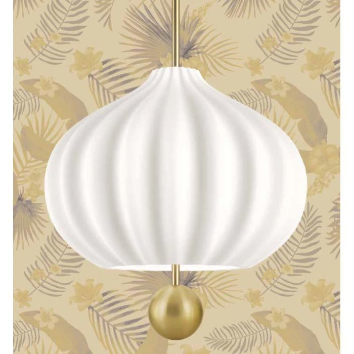 Pivh Vintage Brass Suspension Lamp