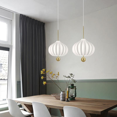 Pivh Vintage Brass Suspension Lamp