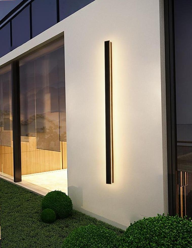 Molly Long LED Linear Minimalist Metal Wall Lights